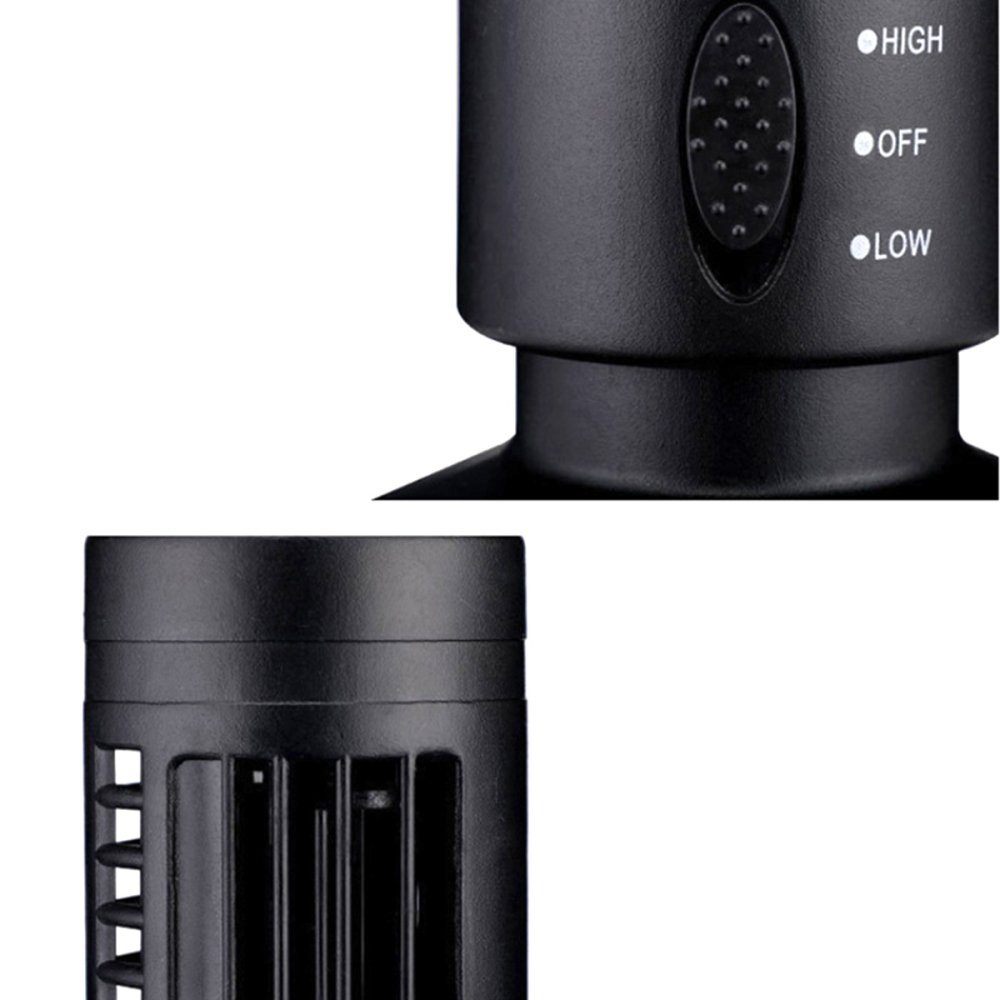 USB Column Tower Cooling Fan Portable Air Conditioner 2,5W, Black (3)