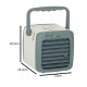 Portable Air Cooler Desktop Fan USB Personal Air Conditioner, White