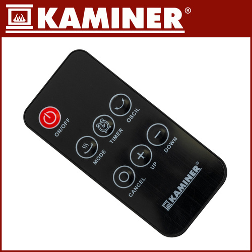 Kaminer Lumni 2.0 Ceramic Electric Heater, 2000W, with Remote Control (3)