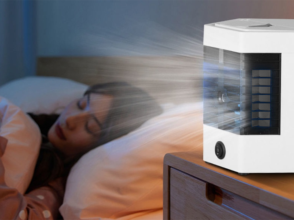 Portable Mini Air Conditioner Humidifier 2in1 (7)