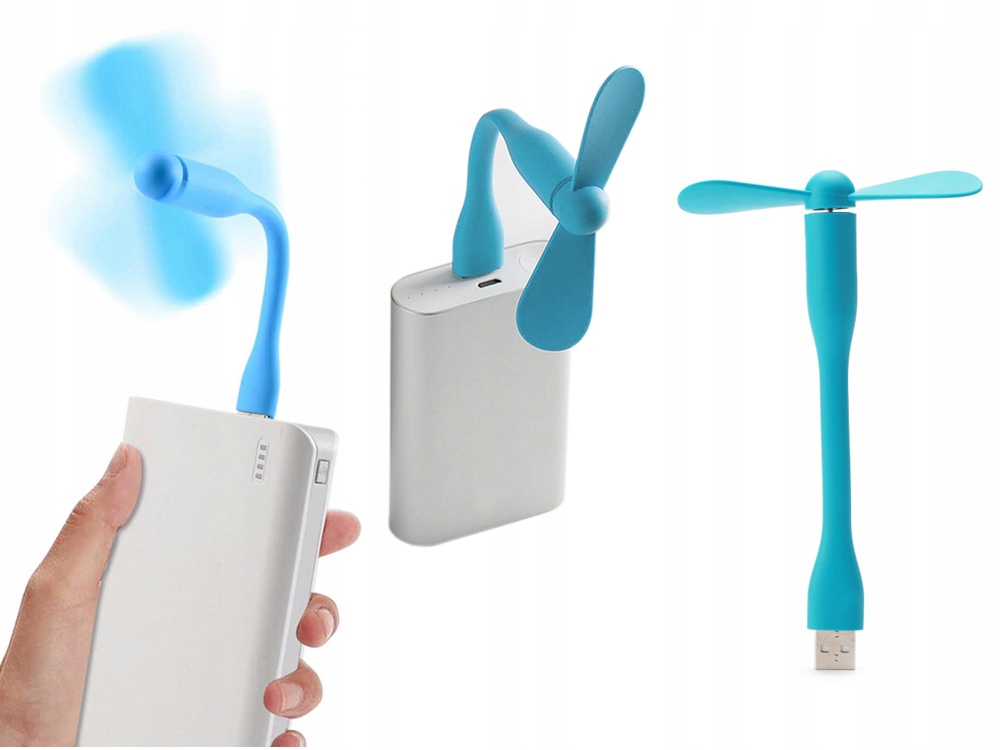 Silicone Wireless Portable Hand Mini Fan with USB, Different colour (0)