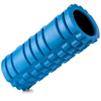 4FIZJO Yoga Massage Foam Grid Roller 32.5x13.5 cm