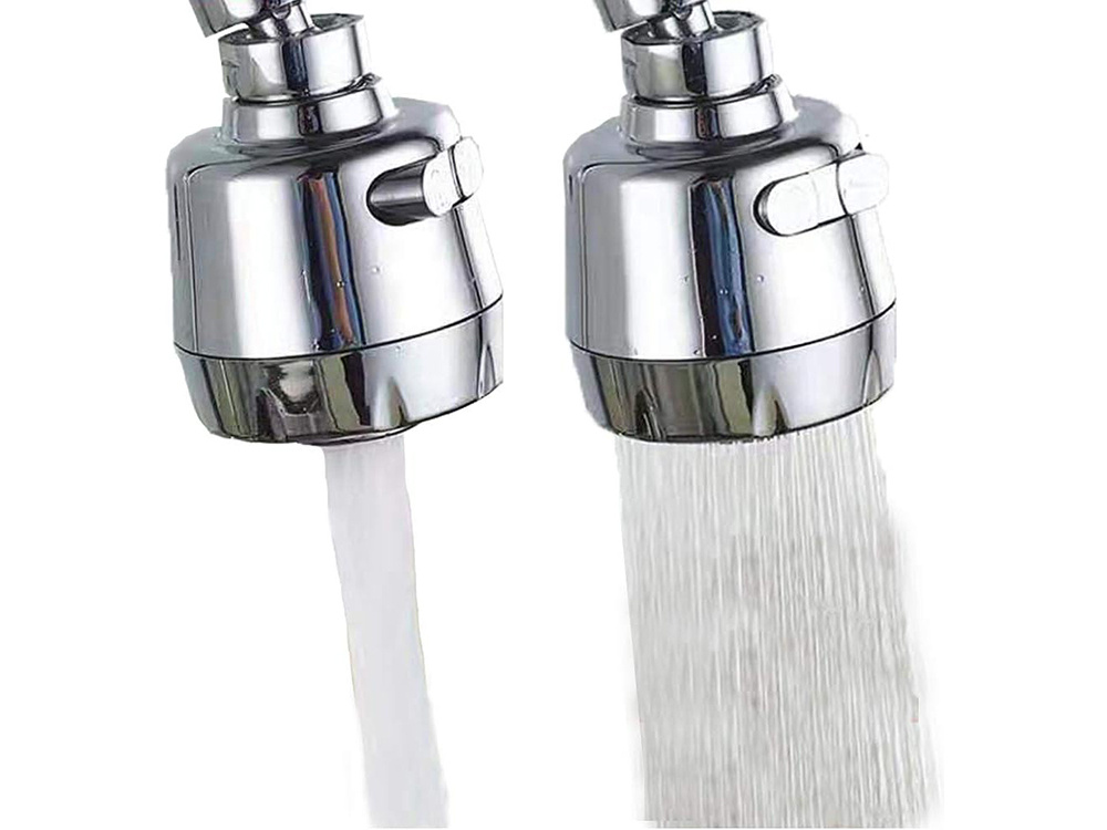 Kitchen Faucet Water Aerator, 360°, M22, Chrome, Silver (5)