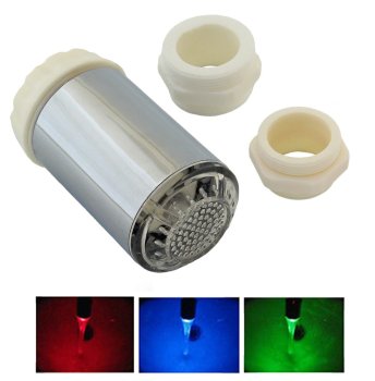 LED Temperature-Sensitive Faucet Aerator with Illumination, 3 Colors