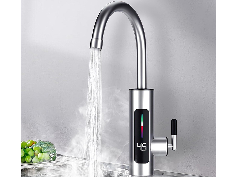 Electric Water Heater Kitchen Faucet LCD 3KW (5)