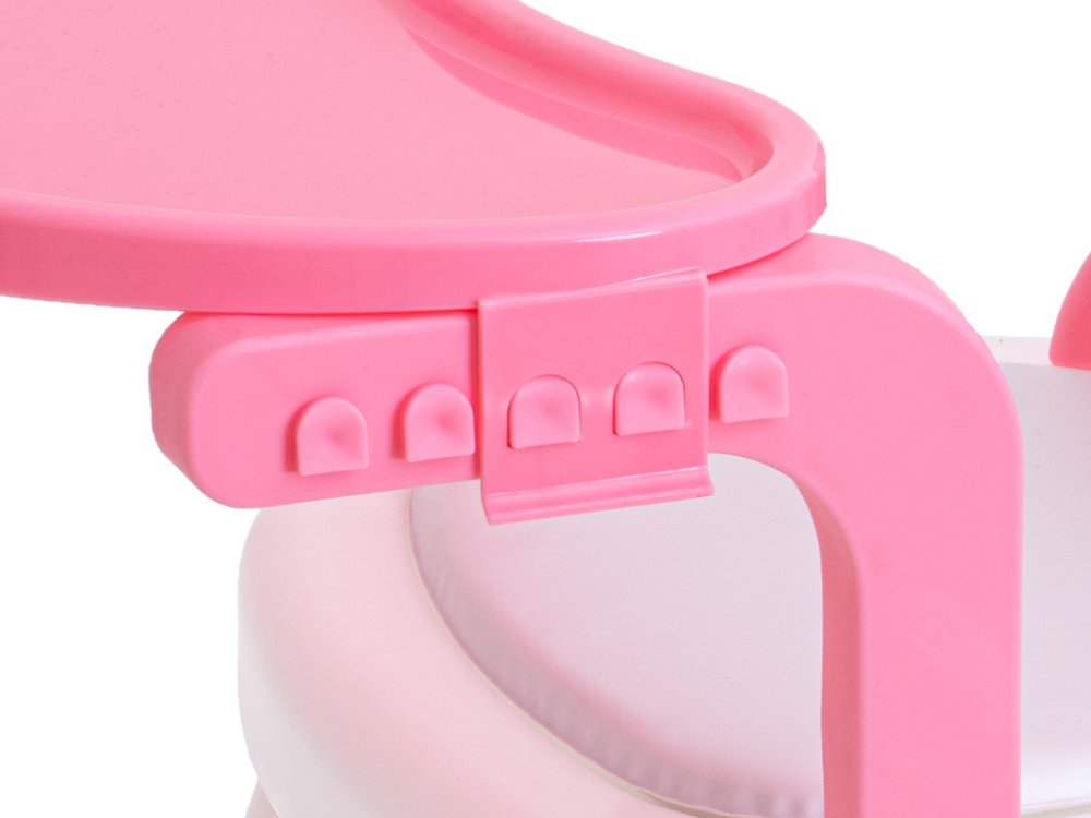 Multifunctional High Chair, Rabbit - Pink colour (4)