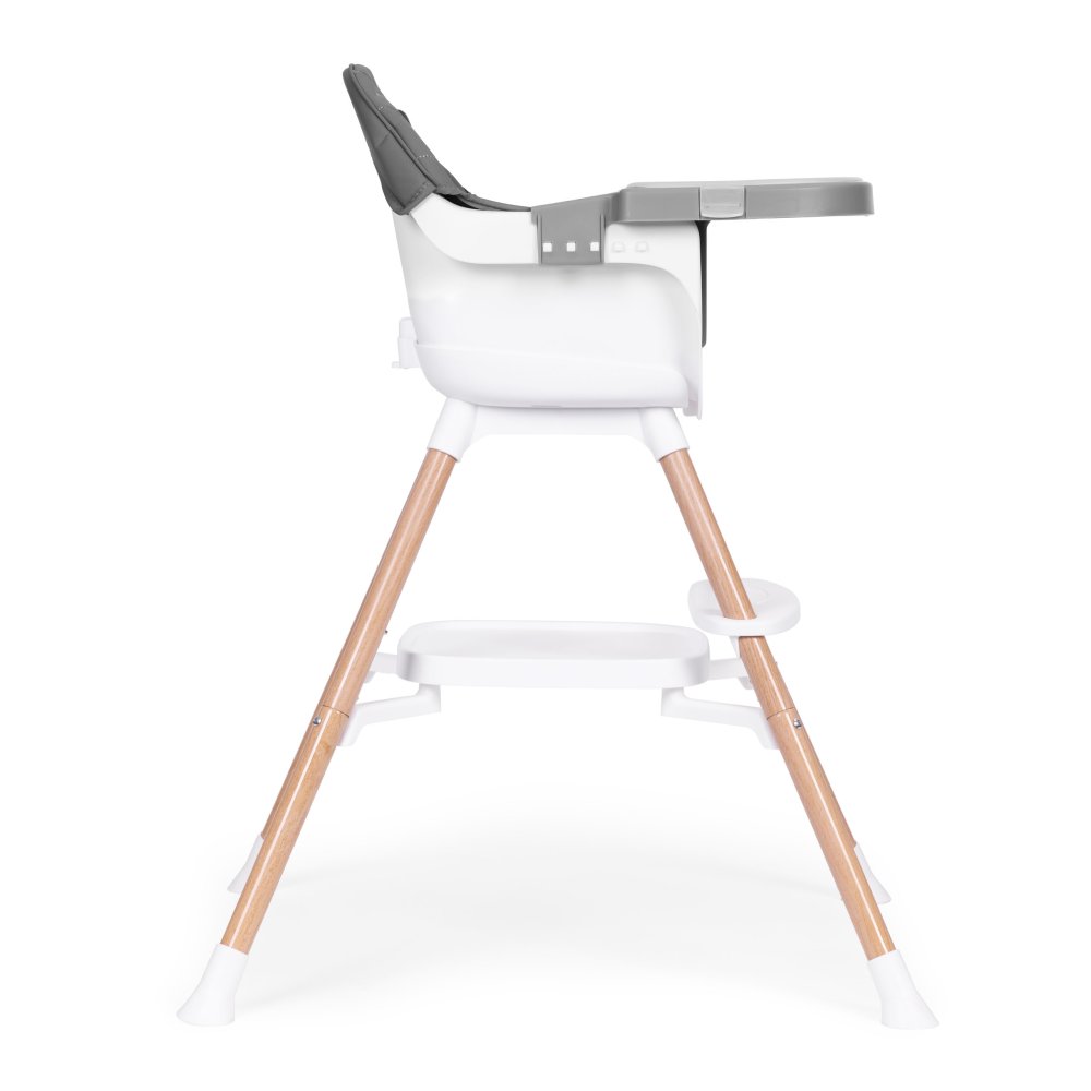 ECOTOYS 2-in-1 Baby High Chair and Booster Seat, grey (2)