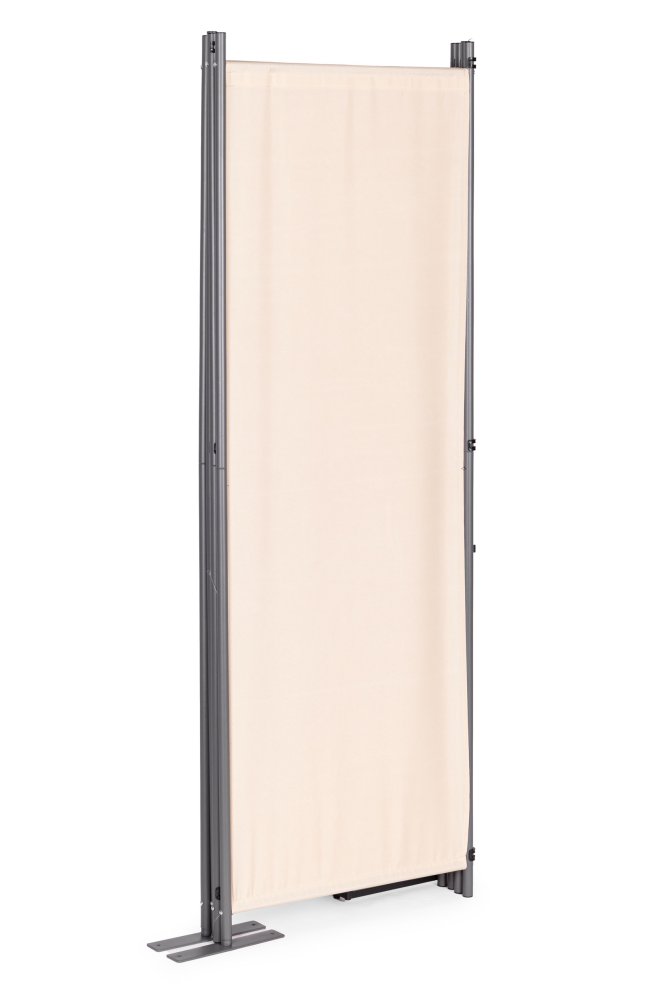 Folding Outdoor Privacy Screen 4 Panel 167x216 cm MultiGarden, beige (3)