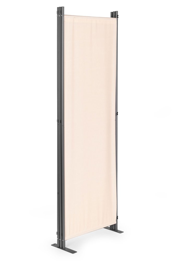 Folding Outdoor Privacy Screen 3 Panel 5.4 x 5.5 ft, Beige MultiGarden (3)