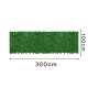 Gardlov Artificial Ivy Hedge Privacy Screen 3x1m 25343, Green