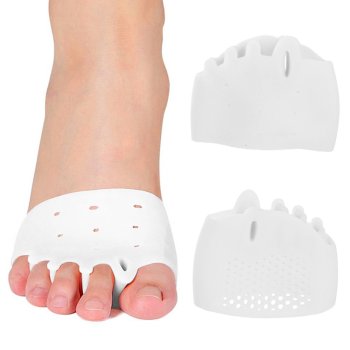 Toe Separator Orthopedic Gel Bunion Big Toe Corrector Protector, 2 pcs