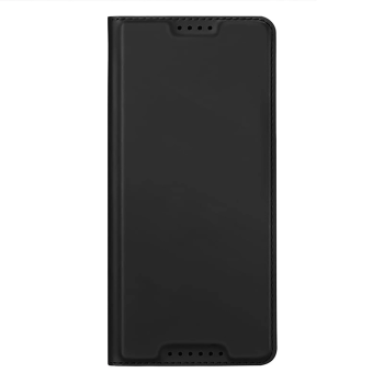Sony Xperia 10 VI DUX DUCIS Skin Pro Auto-absorbed Leather Book Case Cover, Black