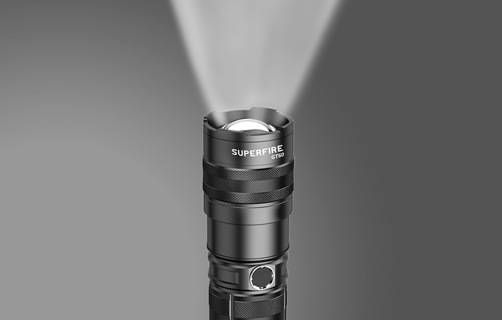 Flashlight Superfire GT60, 2600lm, USB-C (3)
