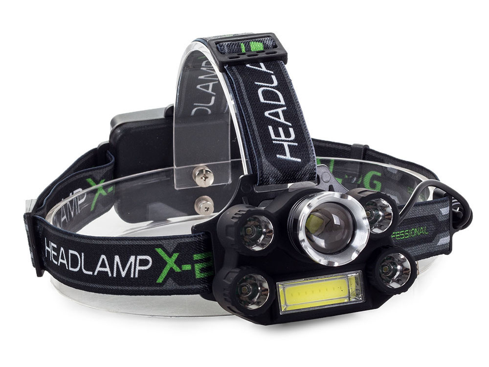 Bailong T63 Rechargeable LED Headlamp with CREE XM-L T6, COB & Zoom (2)