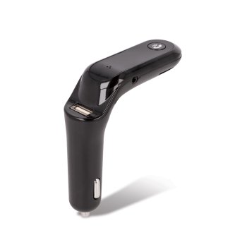 Bluetooth FM Transmitter Setty TFM-02 Car Charger, Black