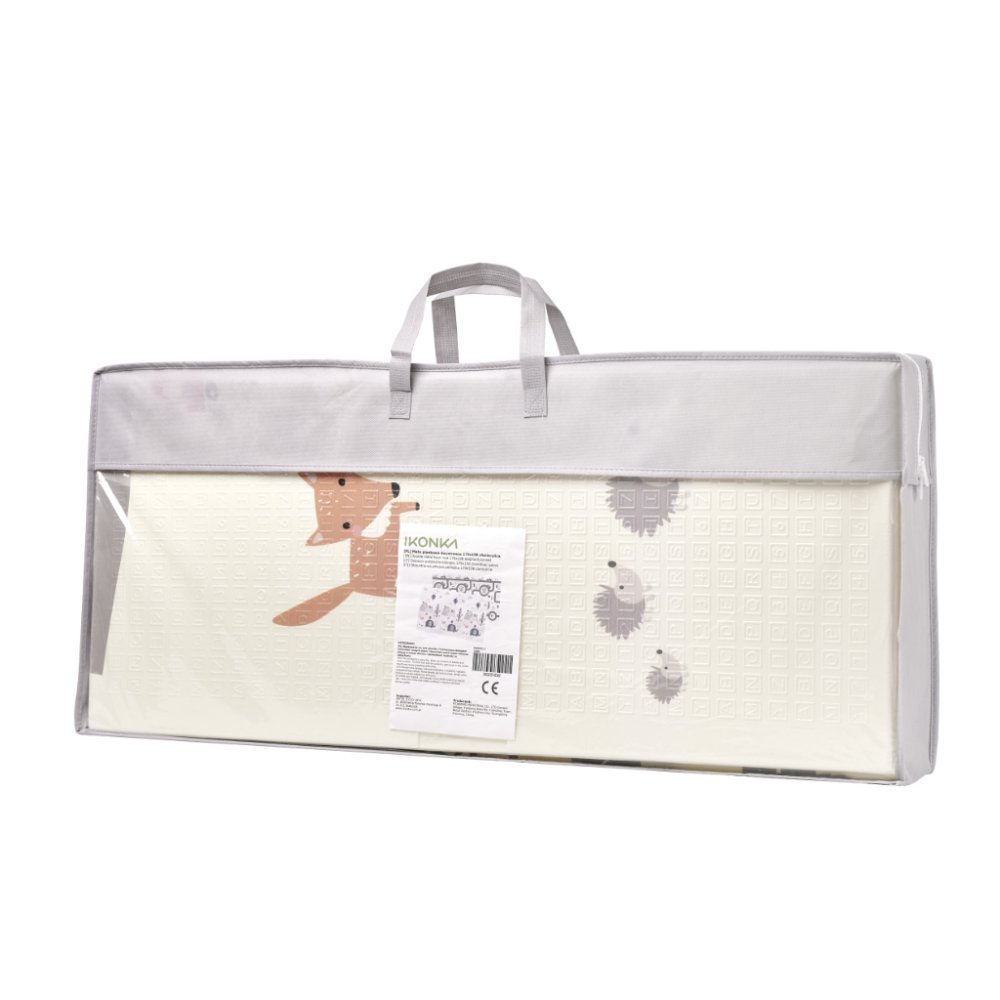 Double-sided Foldable XPE Foam Play Mat Pad Rug for Kids, Elephants-Road, 198x179cm (3)