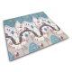 Educational Kids Folding Foam Mat 200x180x1cm Nukido NK-340, Safari-Mountains