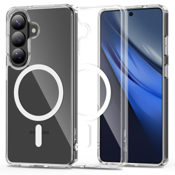 Samsung Galaxy S26 (SM-S942B/DS) Tech-Protect FlexAir Hybrid MagSafe Cover Case, Transparent