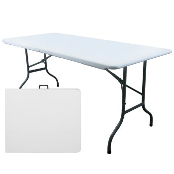 Folding catering table 244cm