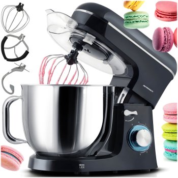 Berdsen 3-in-1 Stand Mixer 1400W with 6L Bowl Planetary Kitchen Mixer BD-756