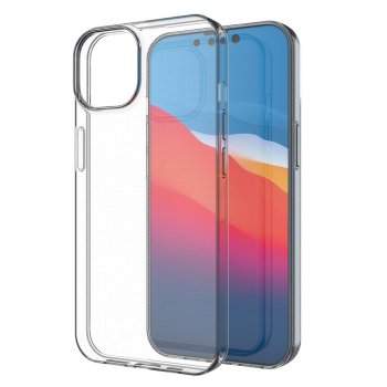 Apple iPhone 14 6.1'' Ultraslim TPU Case Cover, Transparent