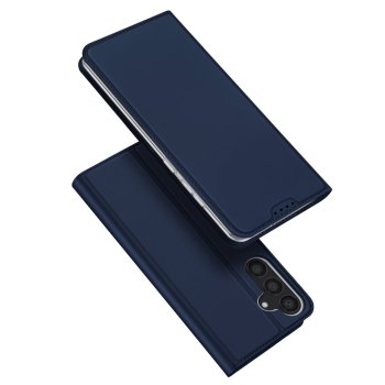 Samsung Galaxy S24 (SM-S921) DUX DUCIS Magnetic Book Case Cover, Blue