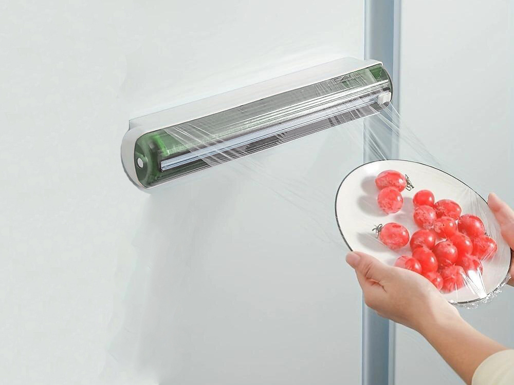 Kitchen Foil Dispenser, Food Wrap Holder, Cutter (0)