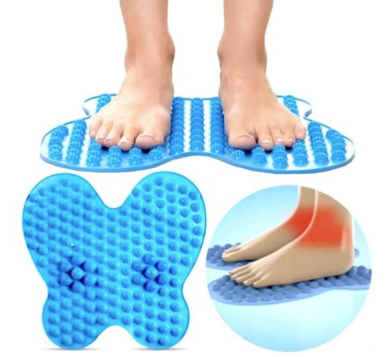 Futzuki Reflexology Foot Massage Mat Acupressure Acupuncture, Mix Color (7)