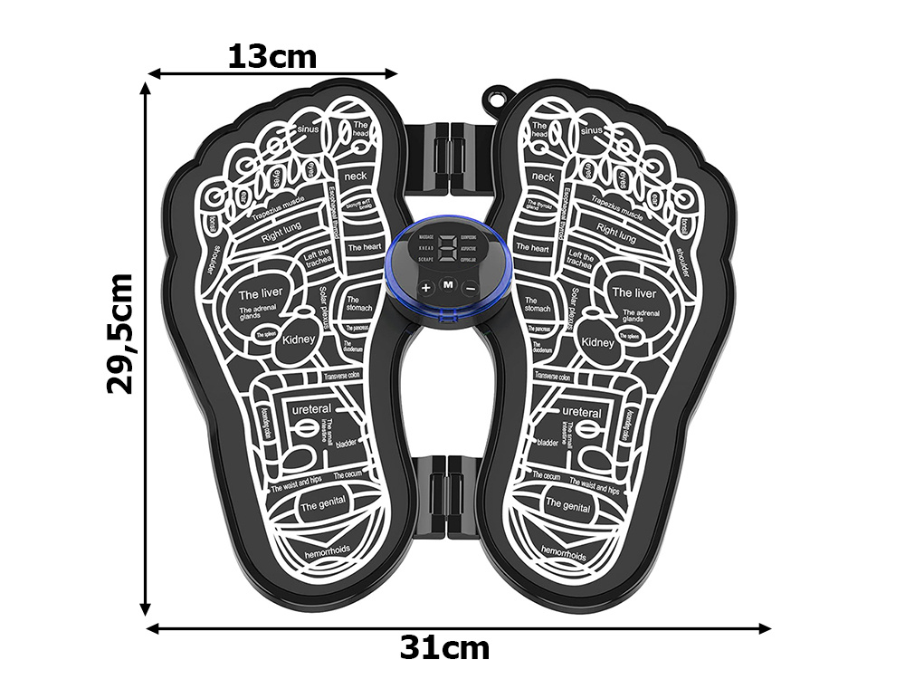 EMS Foot Massager Mat Electrostimulator Muscle Circulatory Stimulator (3)