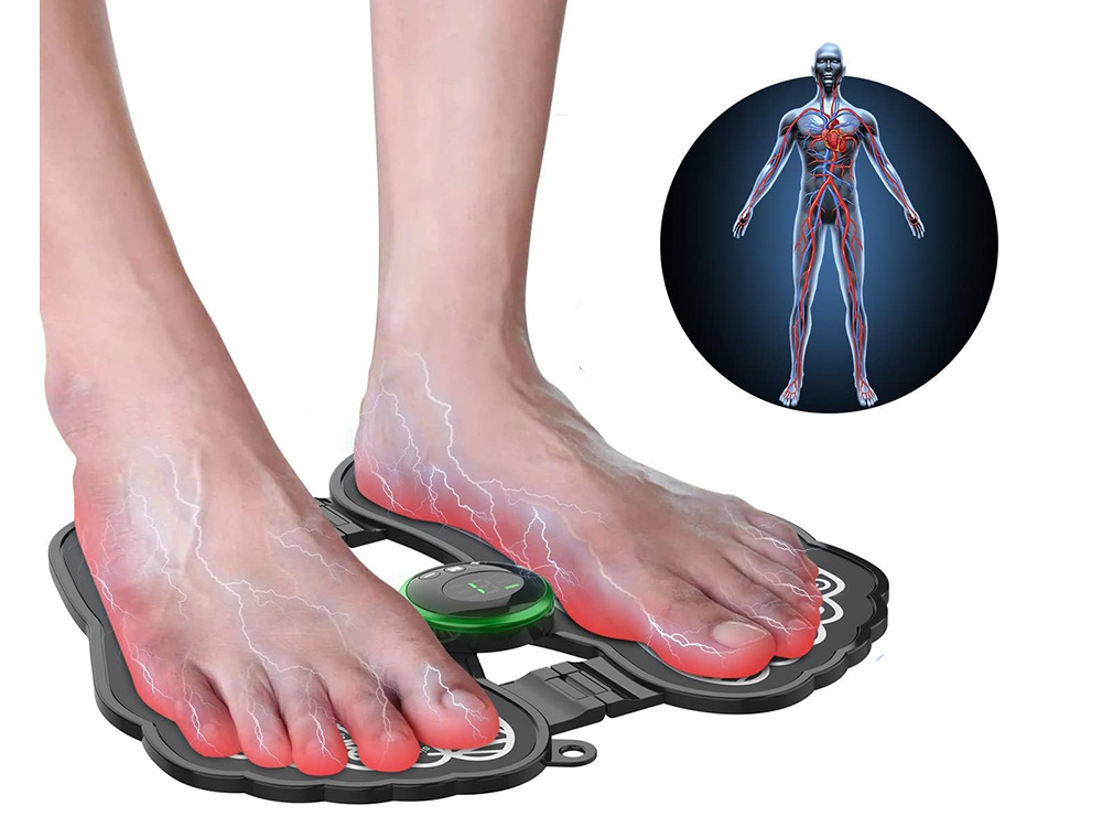 EMS Foot Massager Mat Electrostimulator Muscle Circulatory Stimulator (7)