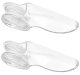 Gel Toe Separators and Bunion Corrector with Shield 2 pcs