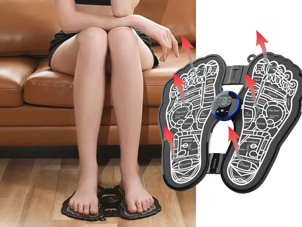 EMS Foot Massager Mat Electrostimulator Muscle Circulatory Stimulator (0)