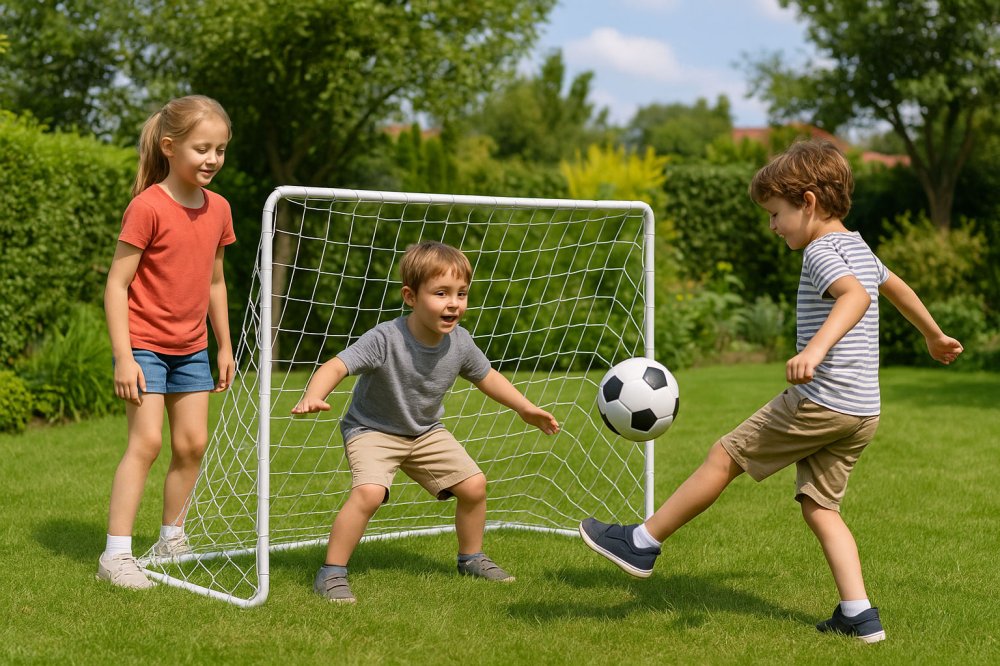 Football Goal Set with Net, 180x122 cm, 2 pcs, MultiGarden (2)