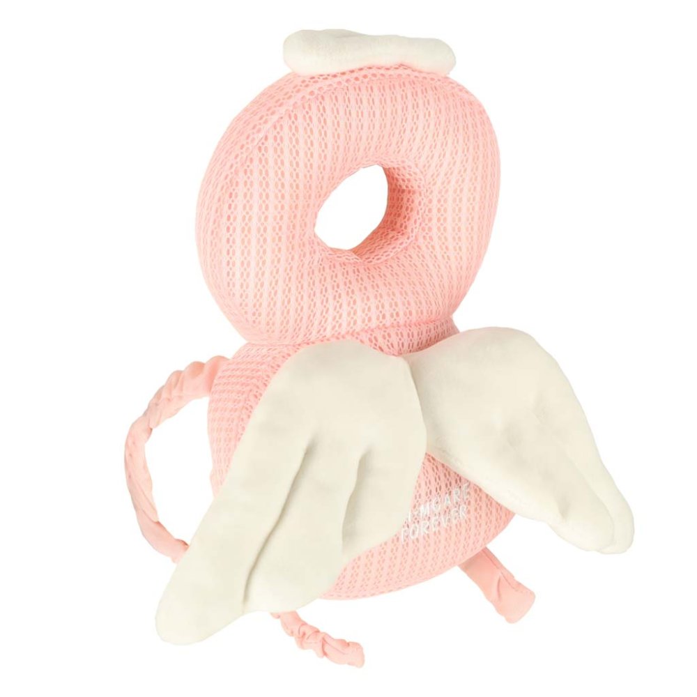 Baby Head Protector Backpack for Walking, Angel Wings Safety Pillow, Pink (0)