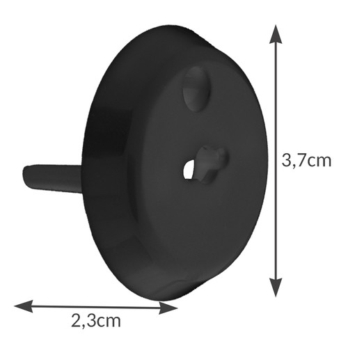 Child Proof Plug Socket Covers Protectors 15 pcs, Black (3)