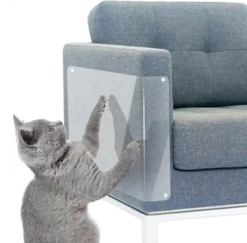 Pet Cat Anti-Scratch Protective Mat for Furniture 45x30cm, Set of 2 Pcs.