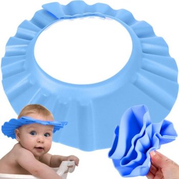 Baby Bath Visor Shampoo Shield for Kids, Blue 23450