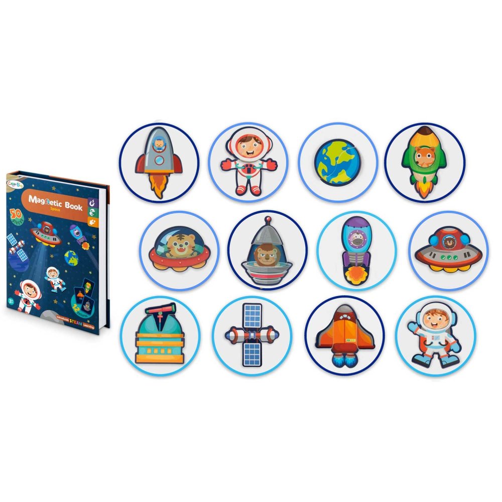 Ricokids Cosmos Magnetic Book Educational Toy RK-770 (1)