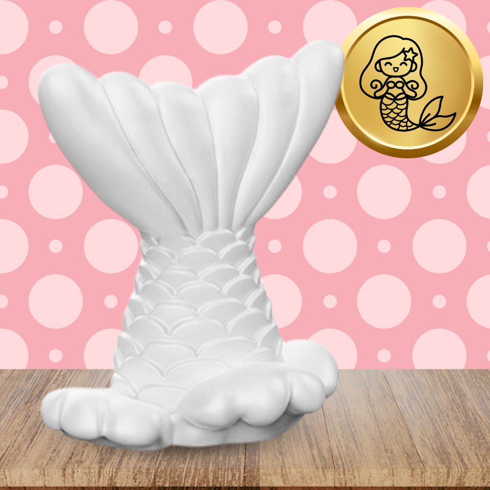 DIY Mermaid Tail Crystal Growing Kit Paint Your Own Craft Set for Kids (0)