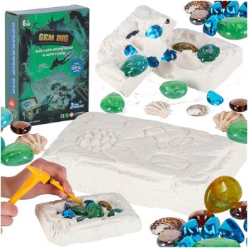 Gemstone & Diamond Dig Kit Archaeology STEM Toy for Kids