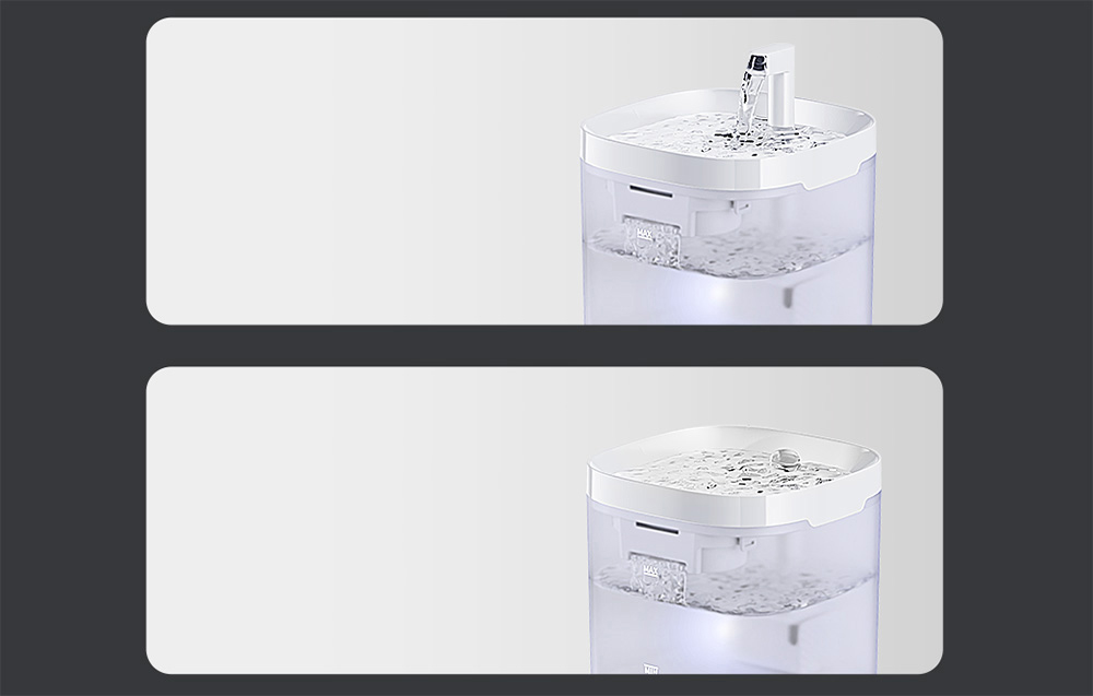 Rojeco 1.5L Pet Water Fountain - Ultra-Quiet Automatic Dispenser Cats & Dogs (3)