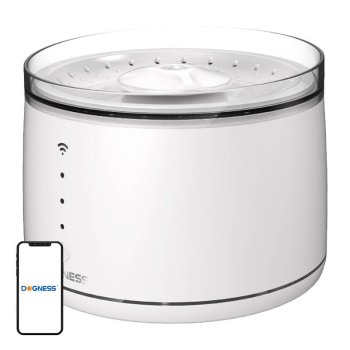 Smart Pet Water Fountain Dogness D07 1.8L UV Sterilization White