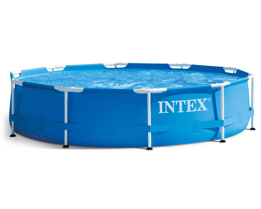 INTEX 28200 Metal Frame Above Ground Garden Pool 305 x 76 cm (0)