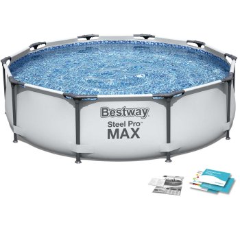 Bestway Power Steel Frame Pool 305 x 76 cm 56406