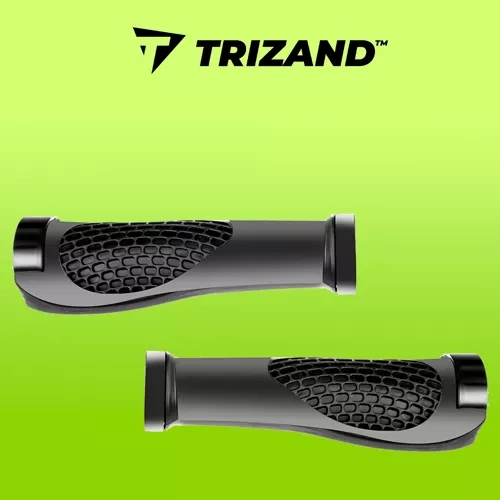 Ergonomic Lock-On Bicycle Handlebar Grips Trizand 23230, 2pcs (1)