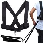Fitness Sled Harness Speed Trainer with Pull Strap for Resistance Training