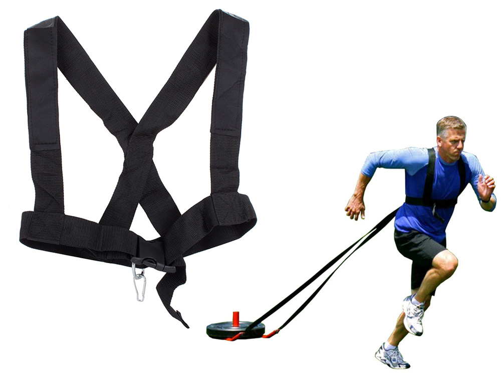Fitness Sled Harness Speed Trainer with Pull Strap for Resistance Training (1)