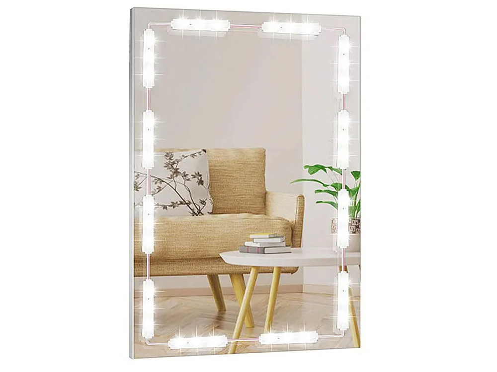 LED Vanity Mirror Lights for Makeup, USB Powered Kit with 10 Bulbs, 3 Color Modes (2)