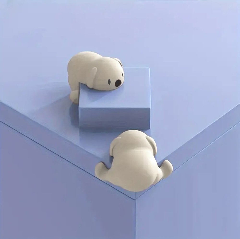 Corner protector beige dog (0)