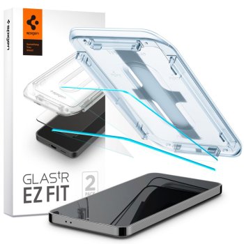 Samsung Galaxy S24+ Plus (SM-S926) Spigen Glas.tr ”ez Fit” Tempered Glass 2-Pack